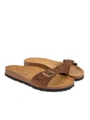 BABUNKERS Family Skórzane klapki w kolorze brązowym rozmiar: 43. Brązowe klapki i japonki męskie BABUNKERS Family, ze skóry. Za 130.99 zł.