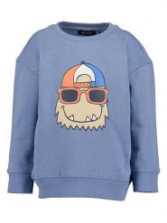 Blue Seven Bluza w kolorze niebieskim rozmiar: 92. Niebieskie bluzy i bluzki niemowlęce Blue Seven, bez wzorów, z bawełny, bez ramiączek, bez kaptura. Za 39.21 zł.