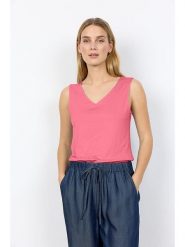 Soyaconcept Top "Marica" w kolorze różowym rozmiar: L. Różowe topy damskie Soyaconcept, l, bez wzorów, bez kołnierzyka. Za 78.84 zł.
