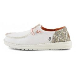 HeyDude Damskie Mokasyny Wendy Funk Jacquard. Brązowe mokasyny damskie Hey dude, z materiału. Za 219.00 zł.