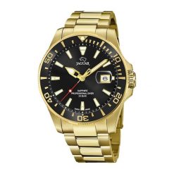 Jaguar Mężczyźnizegarek Jaguar Executive Gold złoto - stal nierdzewna Zegarki męskie 1 ct Męskie. Żółte zegarki męskie Jaguar, srebrne. Za 1,496.99 zł.