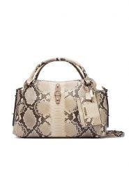 Guess Torebka Yvonne HWKG23 29060 Szary. Szare torebki klasyczne damskie Guess, z aplikacjami, ze skóry, bez dodatków. Za 634.99 zł.