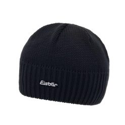 Czapka Eisbar Trop MÜ. Czarne czapki męskie Eisbar, bez wzorów, z materiału, eleganckie. Za 199.90 zł.