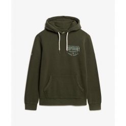 Bluza z kapturem Superdry Machined Goods Workwear. Zielone bluzy z kapturem męskie Superdry., m. W wyprzedaży za 346.90 zł.