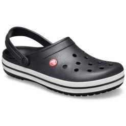 Crocs Damskie Buty Chodaki Klapki Crocband 11016 Clog. Białe klapki damskie Crocs, bez wzorów, z materiału, bez obcasa. Za 289.99 zł.
