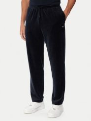 Emporio Armani Underwear Spodnie dresowe EM001870 AF25039 UB102 Granatowy Regular Fit. Niebieskie spodnie dresowe męskie Emporio Armani Underwear, bez wzorów, z dresówki. Za 614.99 zł.