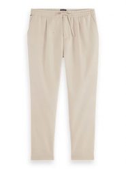 Scotch & Soda Spodnie dresowe w kolorze beżowym rozmiar: W36/L32. Brązowe spodnie dresowe męskie Scotch & Soda, bez wzorów, z dresówki. Za 175.67 zł.