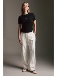 Cotton Candy Spodnie dresowe w kolorze kremowym rozmiar: XS. Brązowe spodnie dresowe damskie Cotton Candy, xs, bez wzorów, z dresówki. Za 152.95 zł.