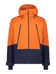 CMP Kurtka narciarska w kolorze pomarańczowo-granatowym rozmiar: 58. Niebieskie kurtki narciarskie i snowboardowe damskie CMP, bez wzorów, bez kaptura, narciarskie. Za 460.12 zł.