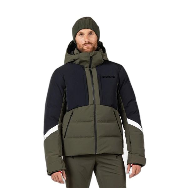 Kurtka narciarska Rossignol Ciastel Mix. Zielone kurtki męskie Rossignol, m, bez wzorów, bez kaptura, narciarskie. Za 2,279.00 zł.