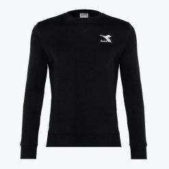 Bluza męska Diadora Sweatshirt Crew Core. Czarne bluzy bez kaptura męskie Diadora, m. Za 149.99 zł.