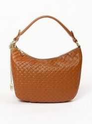 Mia Tomazzi Skórzana torebka "Cabrini" w kolorze jasnobrązowym - 28 x 20 x 8 cm rozmiar: onesize. Brązowe torebki klasyczne damskie Mia Tomazzi, bez wzorów, z materiału, bez dodatków. Za 304.99 zł.