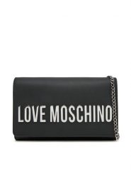 LOVE MOSCHINO Torebka JC4103PP1MKD000B Czarny. Czarne torebki klasyczne damskie Love Moschino, bez wzorów, ze skóry, wizytowe, bez kołnierzyka, bez ramiączek. Za 339.99 zł.