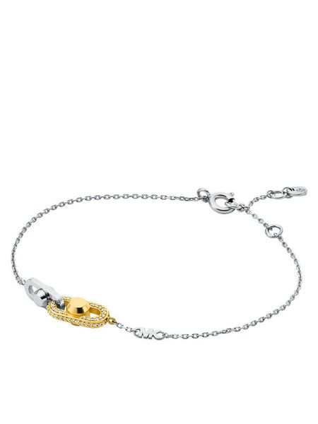 Michael Kors Bransoletka MKC1737CZ931 Srebrny. Szare bransoletki damskie Michael Kors, srebrne. Za 539.99 zł.