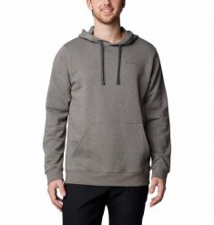 COLUMBIA Bluza męska Columbia Trek Graphic Hoodie charcoal heather-L. Czerwone bluzy z kapturem męskie Columbia, l, z bawełny. Za 180.50 zł.