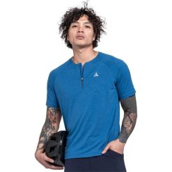 Koszulka rowerowa męska Schöffel Circ Wetluga. Niebieskie t-shirty sportowe męskie Schöffel, m, bez ramiączek, rowerowe. Za 269.99 zł.