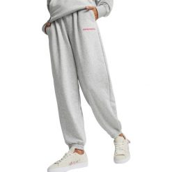 Spodnie Puma Team Sweatpants Tr, Kobiety. Szare spodnie dresowe damskie Puma, bez wzorów, z bawełny. Za 290.00 zł.