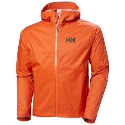 Kurtka turystyczna Helly Hansen Loke Terra. Brązowe kurtki męskie Helly Hansen, bez wzorów, sportowe, bez kaptura. Za 638.00 zł.
