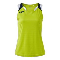 Damski tank top Joma Terra. Białe topy sportowe damskie Joma, l, bez wzorów, z poliesteru, bez ramiączek. Za 164.00 zł.