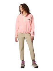 Columbia Bluza polarowa "Helvetia II" w kolorze jasnoróżowym rozmiar: M. Różowe bluzy bez kaptura damskie Columbia, m, z polaru. Za 110.29 zł.