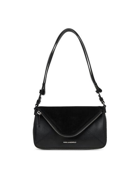 KARL LAGERFELD Torebka A3W30083 Czarny. Czarne torebki klasyczne damskie Karl Lagerfeld, bez wzorów, ze skóry, bez dodatków. Za 759.99 zł.