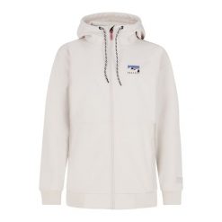 Kurtka narciarska z kapturem dla kobiet Protest Kym. Białe kurtki narciarskie i snowboardowe damskie Protest, bez wzorów, z materiału, z kapturem, narciarskie. Za 506.00 zł.