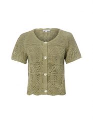 Marie Lund koszulka z dzianiny Kobiety Bawełna zielony, XL. Zielone t-shirty damskie Marie Lund, xl, bez wzorów, z bawełny, bez kołnierzyka. Za 129.95 zł.