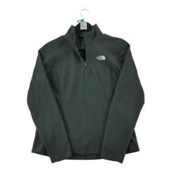 Damski czarny polarowy sweter TNF. Czarne swetry klasyczne damskie The North Face, l, z polaru, bez kołnierzyka. Za 127.76 zł.