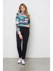 &Co Woman Bluzka "Lotte" ze wzorem rozmiar: L. Bluzki damskie &Co Woman, l, bez wzorów, bez kołnierzyka, bez ramiączek. Za 114.71 zł.