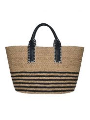 BLE Torebka w kolorze beżowym - 37 x 27 x 20 cm rozmiar: onesize. Brązowe torebki klasyczne damskie BLE, bez wzorów, z materiału, bez dodatków. Za 67.09 zł.