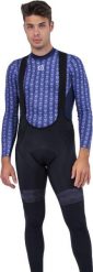 Spodnie rowerowe męskie Alé Mild bibtights. Czarne spodnie materiałowe męskie ALÉ CYCLING, bez wzorów. Za 588.95 zł.
