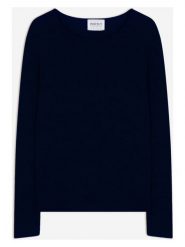 Perfect Cashmere Kaszmirowy sweter "Oprah" w kolorze granatowym rozmiar: L. Niebieskie swetry klasyczne damskie Perfect Cashmere, l, z kaszmiru, bez kołnierzyka. Za 347.99 zł.