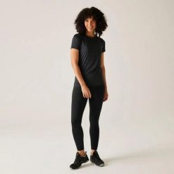 Damskie legginsy kompresyjne Regatta Holeen Pro. Czarne legginsy damskie Regatta, m, bez wzorów, z elastanu, na fitness i siłownię. Za 161.00 zł.