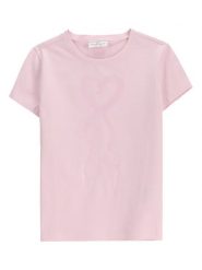 Coccodrillo T-Shirt WC5143229VGB Różowy Regular Fit. Czerwone koszulki dziewczęce COCCODRILLO, bez wzorów, z bawełny, bez ramiączek. Za 24.99 zł.