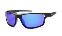 Sportowe okulary polaryzacyjne Arctica S-338B. Czarne okulary przeciwsłoneczne męskie ARCTICA, z gumy. Za 189.00 zł.