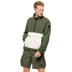 Kurtka wodoodporna Jack Wolfskin 365 Rebel Overhead. Brązowe kurtki męskie Jack Wolfskin, l, bez wzorów, z materiału, street, bez kaptura. Za 549.00 zł.
