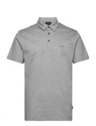 Koszulka Polo męska BOSS Palosh 30 Silver slim fit szara (50471335-041). Szare koszulki polo męskie Boss, m, bez wzorów, bez ramiączek. Za 259.00 zł.
