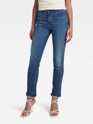 G-Star Dżinsy - Straight fit - w kolorze niebieskim rozmiar: W26/L32. Niebieskie jeansy damskie G-Star. Za 143.56 zł.