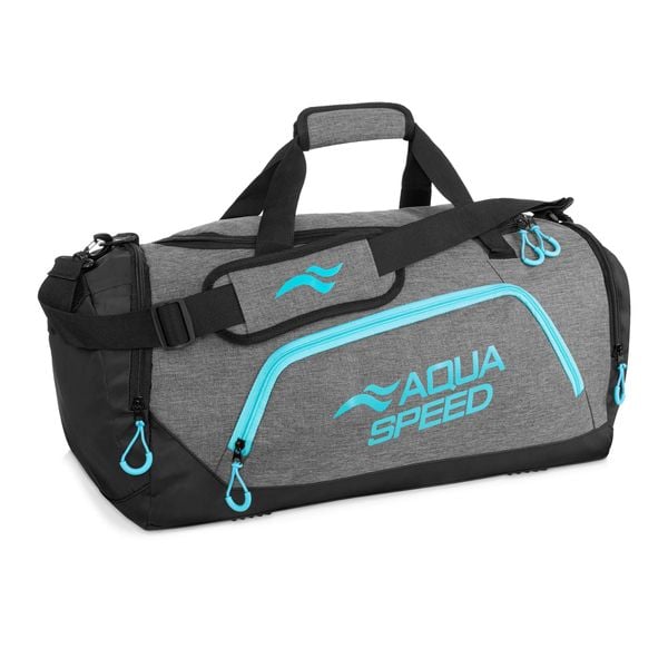 Torba treningowa AQUA-SPEED 43 l. Czarne torebki klasyczne damskie Aqua-Speed, bez wzorów, bez dodatków. Za 99.00 zł.