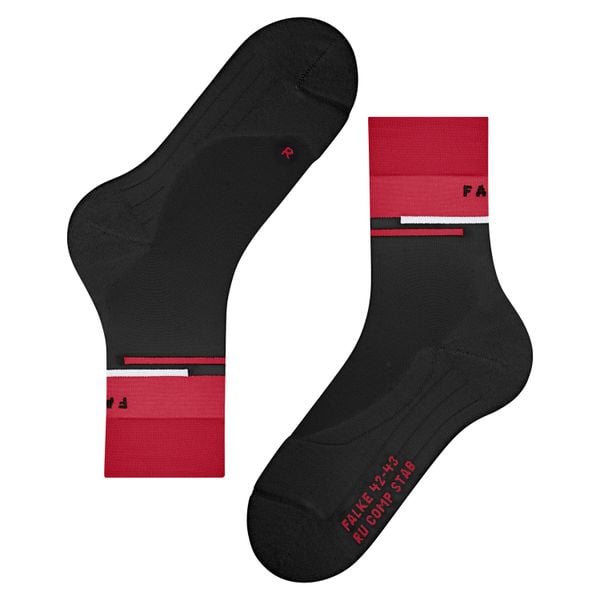 Skarpety kompresyjne Falke RU Stabilizing. Czarne skarpetki męskie Falke, bez wzorów. Za 176.00 zł.