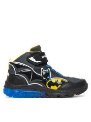 Geox Sneakersy J Ciberdron J56LBE 0BC14 C0054 DD Czarny. Czarne buty sportowe chłopięce Geox, bez wzorów, ze skóry, bez zapięcia. Za 269.99 zł.