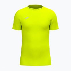 Koszulka do biegania męska Joma R-City Slim. Żółte t-shirty sportowe męskie Joma, m, z elastanu, bez ramiączek, do biegania. Za 59.99 zł.