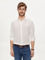 Pepe Jeans Koszula Paytton PM308523 Biały Regular Fit. Białe koszule męskie Pepe Jeans, m, bez wzorów, z jeansu, bez kołnierzyka, bez ramiączek. Za 279.00 zł.