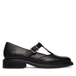Półbuty Vagabond Shoemakers. Czarne półbuty damskie Vagabond Shoemakers, bez wzorów, bez obcasa, na obcasie. Za 629.99 zł.