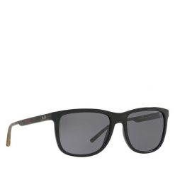 Okulary przeciwsłoneczne Armani Exchange. Czarne okulary przeciwsłoneczne męskie Armani Exchange. Za 489.99 zł.