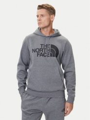 The North Face Bluza Easy NF0A89FF Szary Regular Fit. Szare bluzy bez kaptura męskie The North Face, m, z bawełny. Za 329.99 zł.