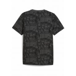 Męska koszulka AC Milan FtblCulture z nadrukiem na całej powierzchni PUMA. Czarne t-shirty sportowe męskie Puma, l, bez ramiączek, do piłki nożnej. Za 159.00 zł.