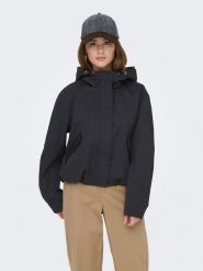 ONLY Kurtka przejściowa w kolorze czarnym rozmiar: XL. Czarne kurtki damskie Only, xl, bez wzorów, bez kaptura. Za 130.99 zł.