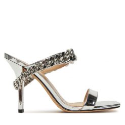 Klapki MICHAEL Michael Kors. Szare klapki damskie MICHAEL Michael Kors, bez wzorów, bez obcasa. Za 729.99 zł.