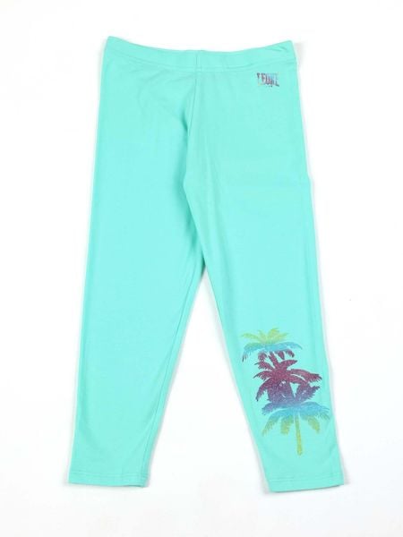 Legginsy z bawełna na co dzień na siłownię. Niebieskie legginsy damskie LEONE 1947 APPAREL, l, bez wzorów, z bawełny. Za 63.11 zł.